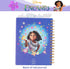 Disney Encanto Tab Journal Notebook, Spiral Bound, 96 Lined Pages, 8 x 7 inches, Purple...