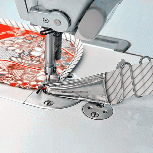 HEEPDD Sewing Machine Folder , Adjustable Double Fold Right Angle Bias Set Binding Attachment Folder for Lockstitch Sewing Machine(22mm)......