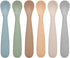 Baby Spoons, 6 Pack First Stage Silicone Baby Feeding Spoons, Soft Tip Feeding Baby Utensils, Baby Led Weaning Supplies Training Spoons, Dishwashe...