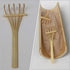 EXCEART 2pcs Five-Tooth Bamboo Sand Rake Mini Bonsai Accessories rake for Zen Garden Office Desk Accessories Zen Garden Accessory Sandbox for Mini...