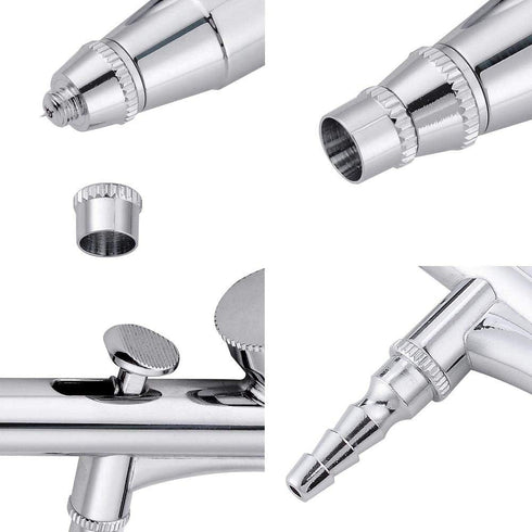 CHIMAERA Professional 0.4mm Nozzle Single Action Gravity Feed Airbrush...