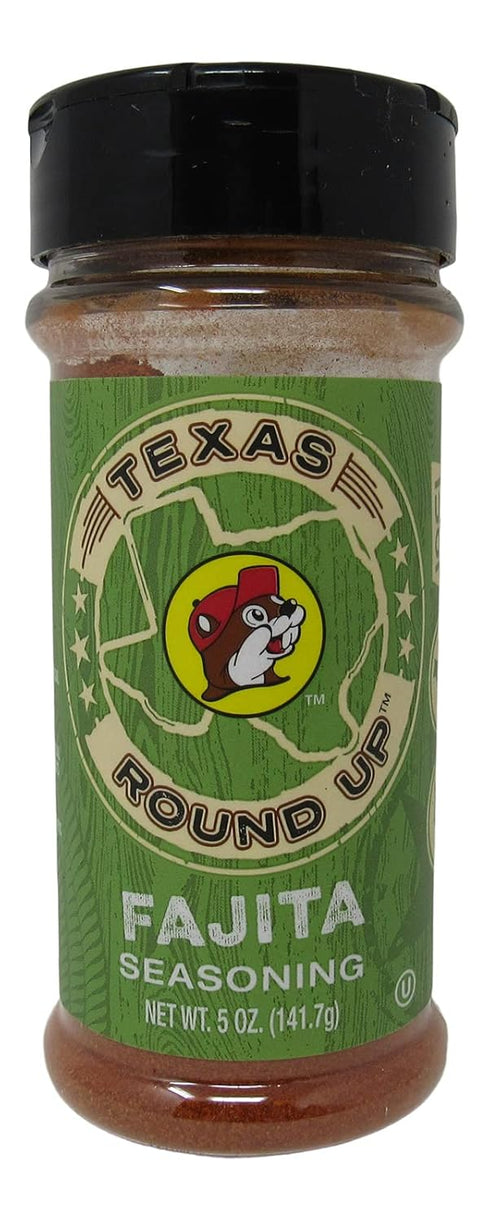 Buc-ee's Texas Round Up Fajita Seasoning, Gluten Free, One 5 Ounce Shaker Bottle...