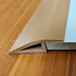 3.4ft Floor & Carpet Threshold Transition Strip, Overlap Edge Reducer,Edging Trim for Doorway Flooring Mats and Tiles,Beveled Edge Ramp Edge Guard...