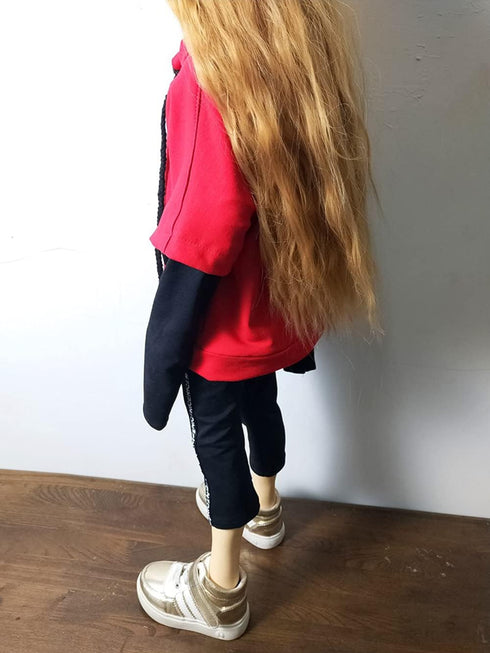 30CM / 45CM / 60CM Doll Clothes Black trousers for 1/3 1/4 1/6 BJD Doll Accessories BJD SD DIY Fashion Doll Clothes Toys (1/3)...