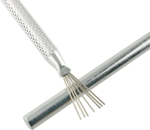 Tegg Clay Needle Tool 2PCS Feather Wire Texture Tool for Clay Sculpting Texturing Modeling...