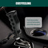 UGSHY 1 PC Car Personalized Shift Knob, Creative Four-Hole Handle Shape Manual Gear Shift Headband M8/M10/M12 Adapter, Universal Decorative Modifi...