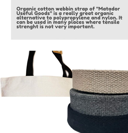 Heavy Cotton Webbing 1 Inch - Straps for Arts and Crafts - (Red, 10 Yards), MATADOR USEFUL GOODS...
