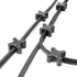 Magnetic Cable Holder Desktop Multipurpose Cord Keeper Cable Organizer Clip Cable Management for Home Office Supplies Wire Organizer (Black 10Pcs)...
