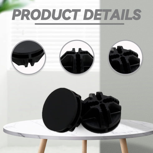 16 Pcs Black Plastic Connector, Wire Grid Cube Connector for Modular Closet Storage Organizer and DIY Wire Cube Storage Unit...