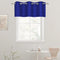 Royal Blue Valances for Bedroom Solid Blackout Thermal Insulated Cobalt Blue Valances for Windows for Living Room Kitchen Loft Grommet Top 1 Panel...