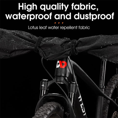 Bike Handlebar Protector Cover,Universal E-Bike Dustproof Waterproof Durable Transport Protection Case Fits Bicycle Straight Handle Bar 32*6.7in...