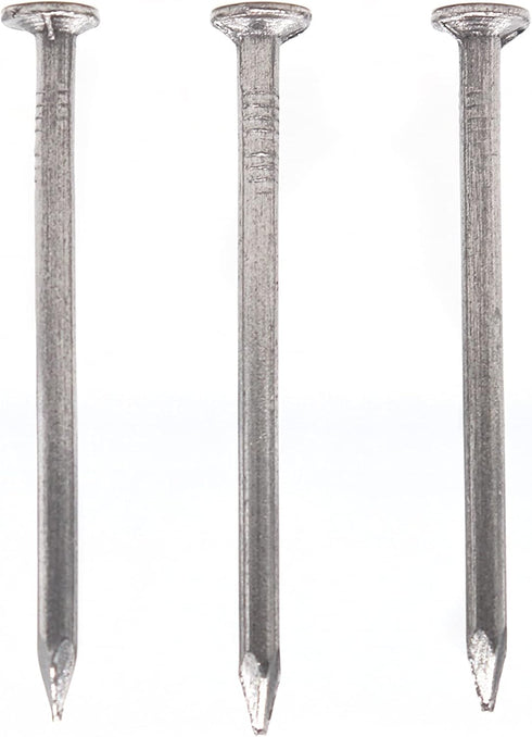 300pcs 20mm / 0.75 Inch Length Flat Nails for Picture Wall Hanging, Wood Nails, Common Nails Hanging Nails...