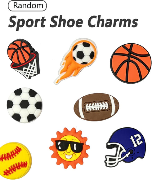 Letter and Number Shoe Charms For Crocs, PVC Alphabet For Shoe Charms Sport Gibits for Boys Girls Teens Women Birthday Gift Party Favors...
