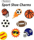 Letter and Number Shoe Charms For Crocs, PVC Alphabet For Shoe Charms Sport Gibits for Boys Girls Teens Women Birthday Gift Party Favors...