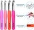 Weabetfu Large Size 6.5mm(K)/7.0mm/8.0mm(L)/9.0mm(M)/10.0mm(N/P) Crochet Hooks,Extra Long Crochet Hook for Arthritic Hands,Ergonomic Grip Soft Han...