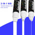 Windows Markers for Car, 5 Pack Washable Glass Pen, 15mm Jumbo White Paint Liquid Chalk Markers for Auto, Chalkboard, Blackboard, Bistro, Menus an...