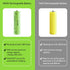 JINTION Solar Rechargeable Ni-MH AA Batteries AA 800 mAh Battery 4 Pack...