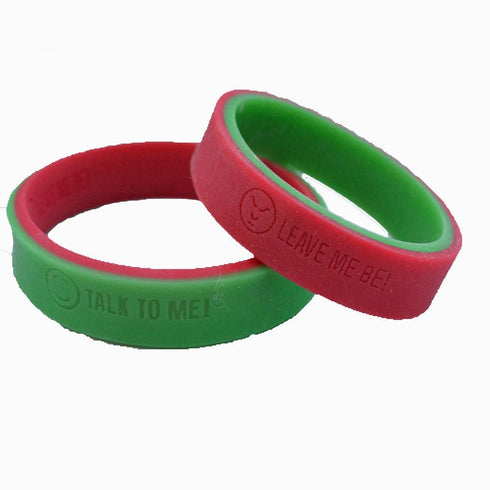 Chewigem Childs Chew & Communication Aid - Strong Smooth & Discreet, Child Bangle & Sensory Chew - Designed for, Subtle Communication, Anxiety Red...