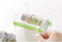 2pcs Portable Transparent Adhesive Tape Dispenser Cutter Desk Washi Tape Holder Storage Box Organizer Office School Stationery Supply (Beige)...