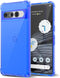 for Pixel 7 Pro Case Clear, Neon Bright Vibrant Color, Transparent Jelly Protective Silicone Phone Case with Design for Women Girly Cute, Thin Sli...