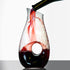 Hollow Circle Wine Decanter - Decant with Elegance, 1500 ml lead-Free Crystal Clear Glass Red Wine Decanter Juice Container Wine Decanters and Car...