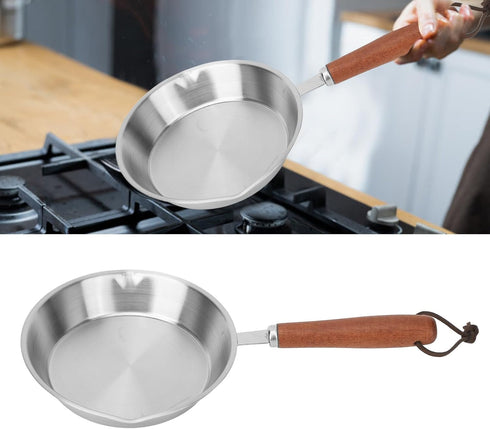 Non Stick Frying Pan, Skillet Omelette Pan for Induction Cooking, Gas or Electric, Non Stick Frying Pan, Egg Frying Pan, Stainless Steel Frying Pa...