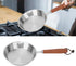 Non Stick Frying Pan, Skillet Omelette Pan for Induction Cooking, Gas or Electric, Non Stick Frying Pan, Egg Frying Pan, Stainless Steel Frying Pa...