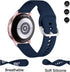 Lerobo Bands Compatible with Samsung Galaxy Watch Active/Active 2 44mm 40mm/Galaxy Watch 3 41mm/Galaxy Watch 42mm, 20mm Soft Silicone Sport Strap ...