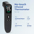 No-Touch Thermometer for Adults and Kids - Digital Forehead Thermometer with High Accuracy, Ultra Clear LEDScreen and Fever Alarm, FSA HSA Eligibl...