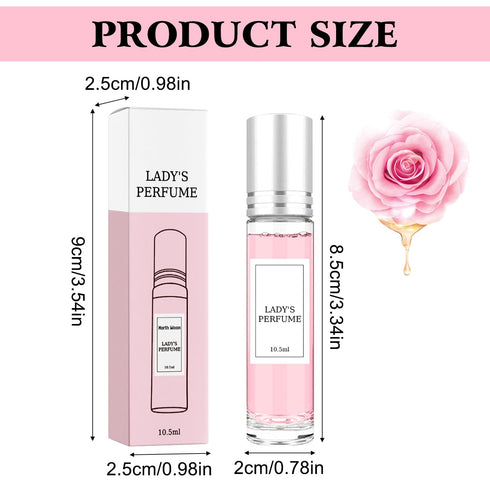 Enhanced Scents Pheromone Perfume, Original Scent Pheromone Perfume,Easy Roll-On Scents Pheromone Perfume,Pheromone Perfumes for Women, Fresh Long...
