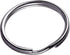 KINGFOREST 100-Pack Split Key Rings (1.2 Inch/30mm) - Silver Nickel Metal Keychain Rings for Keys, DIY Crafts, Bags & Accessories - Durable Bulk K...