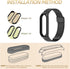 MIJOBS Strap for Xiaomi Mi Band 5 Mi Band 6 Mi Band 7 Breathable Replacement Strap for Band 4/Mi Band 3 Smartwatch Straps Wristband Bracelet for W...