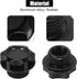 X AUTOHAUX Black Aluminum Alloy Gas Engine Oil Filler Cap Plug Cover for Toyota Camry Highlander Crown Corolla Reiz...