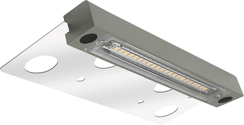 GKOLED Hardscape Light, Paver Wall Light, 6.8 Inches Step Lighting, Integrated 4W 2700K LED Light Source, Solid Powder Coated Die-cast Aluminum Ho...