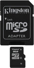 Kingston 8GB Class 4 MicroSDHC Card Flash Memory with SD Adapter SDC4/8GB...
