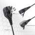 2-wire K-plug Earpiece Walkie Talkie Headset with Mic Transparent Acoustic Tube Compatible with KENWOOD?Baofeng and Retevis Two-Way Radios for Pol...