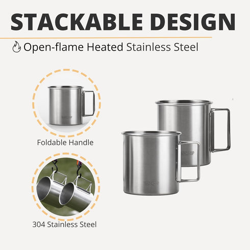 Portable Pour Over Coffee Maker Set, Collapsible Silicone Coffee Dripper Set, Perfect for Travel, Camping, Outdoors...