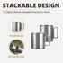 Portable Pour Over Coffee Maker Set, Collapsible Silicone Coffee Dripper Set, Perfect for Travel, Camping, Outdoors...