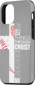 iPhone 14 Gifts For Baseball Players Phone Cases Christian Bible Verse Case...