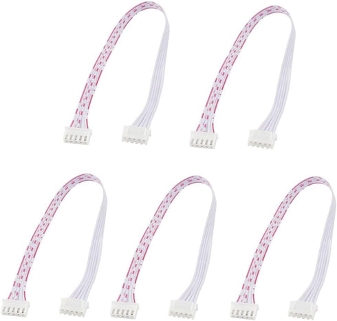 uxcell 5 Pcs 5Pin 2.54mm Pitch Female to Female Adapter Cable 30cm...