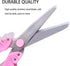 Kids Scissors, Kids Scissors for Girls, 5.9" Pink Kids Scissors, Girls Scissors, Child Safety Scissors for Kids for School and Classroom (Pink)...