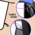 ggomaART Car Side Window Sun Shade - Universal Reversible Magnetic Curtain for Baby and Kids with Sun Protection Block Damage from Direct Bright S...