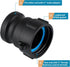 IBC Tote Adapter, Cam and Groove Fitting (2" Female Buttress Thread x 2" Male Adapter)...