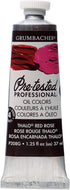 Grumbacher Pre-Tested Oil Paint, 37ml/1.25 Ounce, Thalo Red Rose (P208G)...