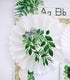 Schoolgirl Style Simply Boho 12-Piece Extra Large Greenery Bulletin Board Cutouts, Greenery Leaves with Black and White Bows Cutouts for Bulletin ...