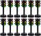 Toddmomy 12pcs Sound Child Traffic and Play, Light Sand Learning Signs: Model Signs Signals Party Mini Toddler Toy, Educational Early Lights Kids ...