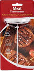 HIC Kitchen Roasting Meat Thermometer, Oven Safe, Large 3-Inch Easy-Read Face, Stainless Steel Stem and Housing...