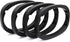 4pcs 6" X 9" Universal Plastic Vehicle Car Speaker Spacer Adapter Mount Car Speaker Spacer Mounting Bracket Adapter Refit Audio Speaker Mat...