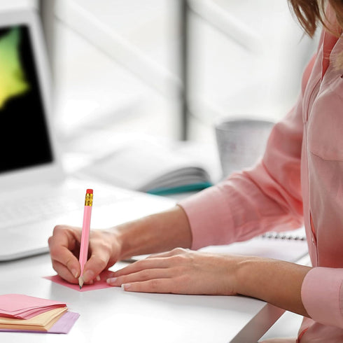 Zonon 24 Pieces Back to School Small Pencils Half Pencils Golf Pencils with Eraser Easy to Hold Graphite HB Pencils for Baby Shower Bridal Shower ...