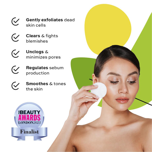 Clarifying Toner for Face - Salicylic Acid Toner - Spot and Oil Control, Cruelty-Free Skincare by The Natural and Organic Family - 7.04 oz...